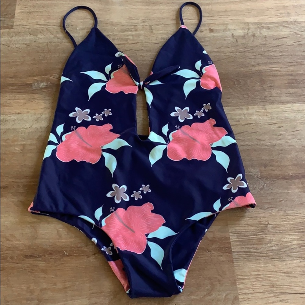 Aila blue midnight in Paris one piece. Size M.